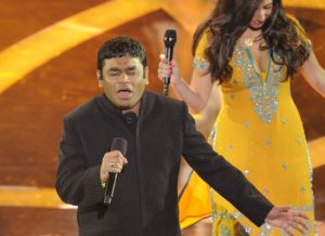 A.R. Rahman singing 'Jai Ho' at the Oscars