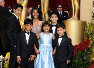 SM's kids at the Oscars